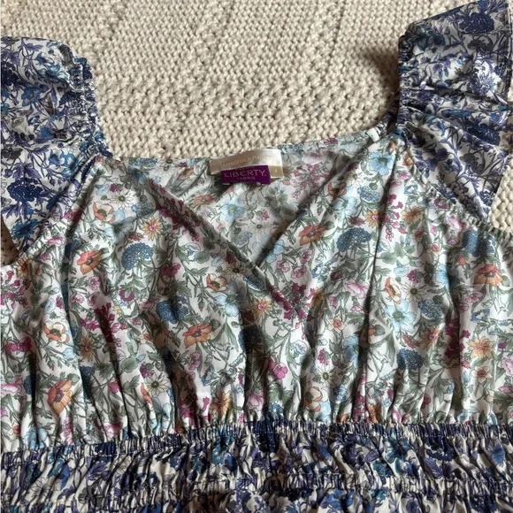 Loveshackfancy X Liberty Drea Crop Top - Picture 4 of 7